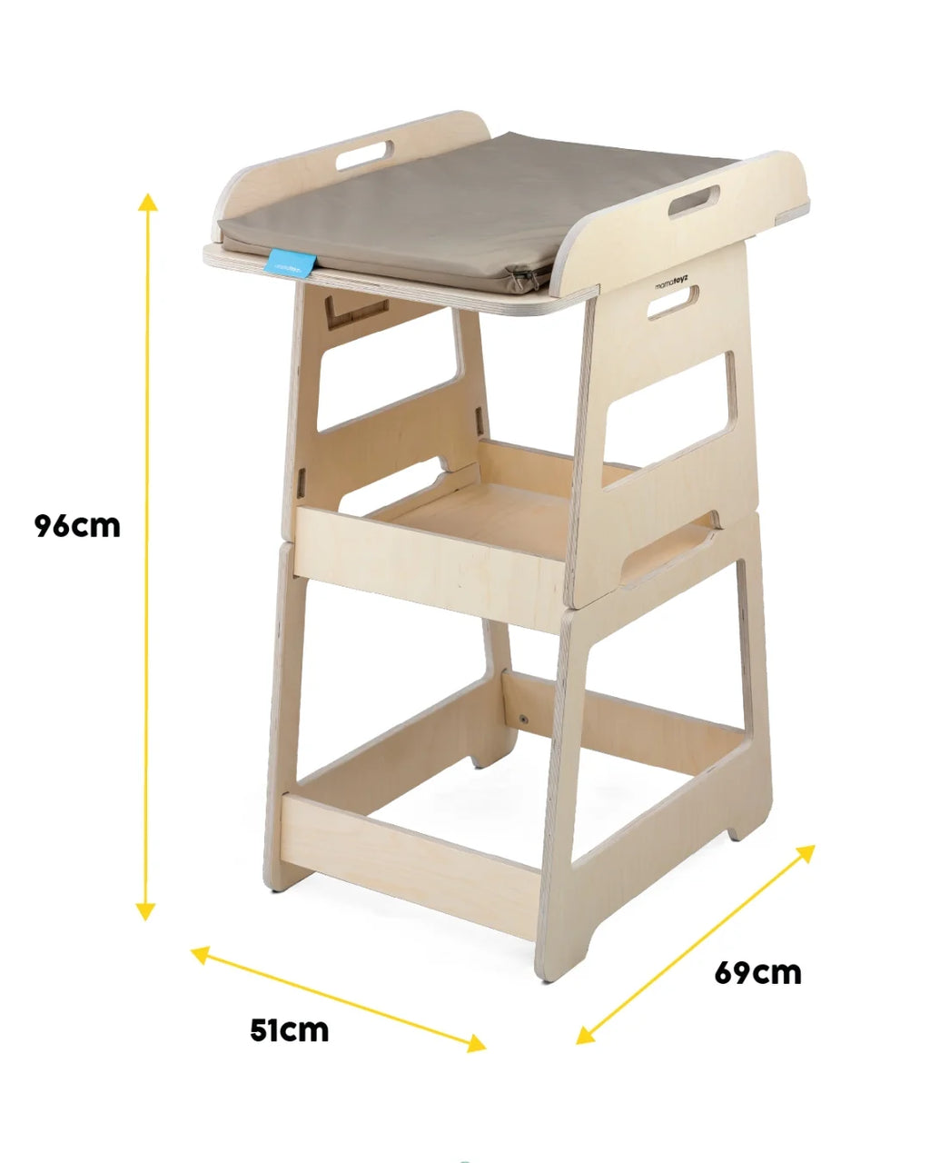 Changy 2-in-1 Baby Changing Dresser & Activity Table