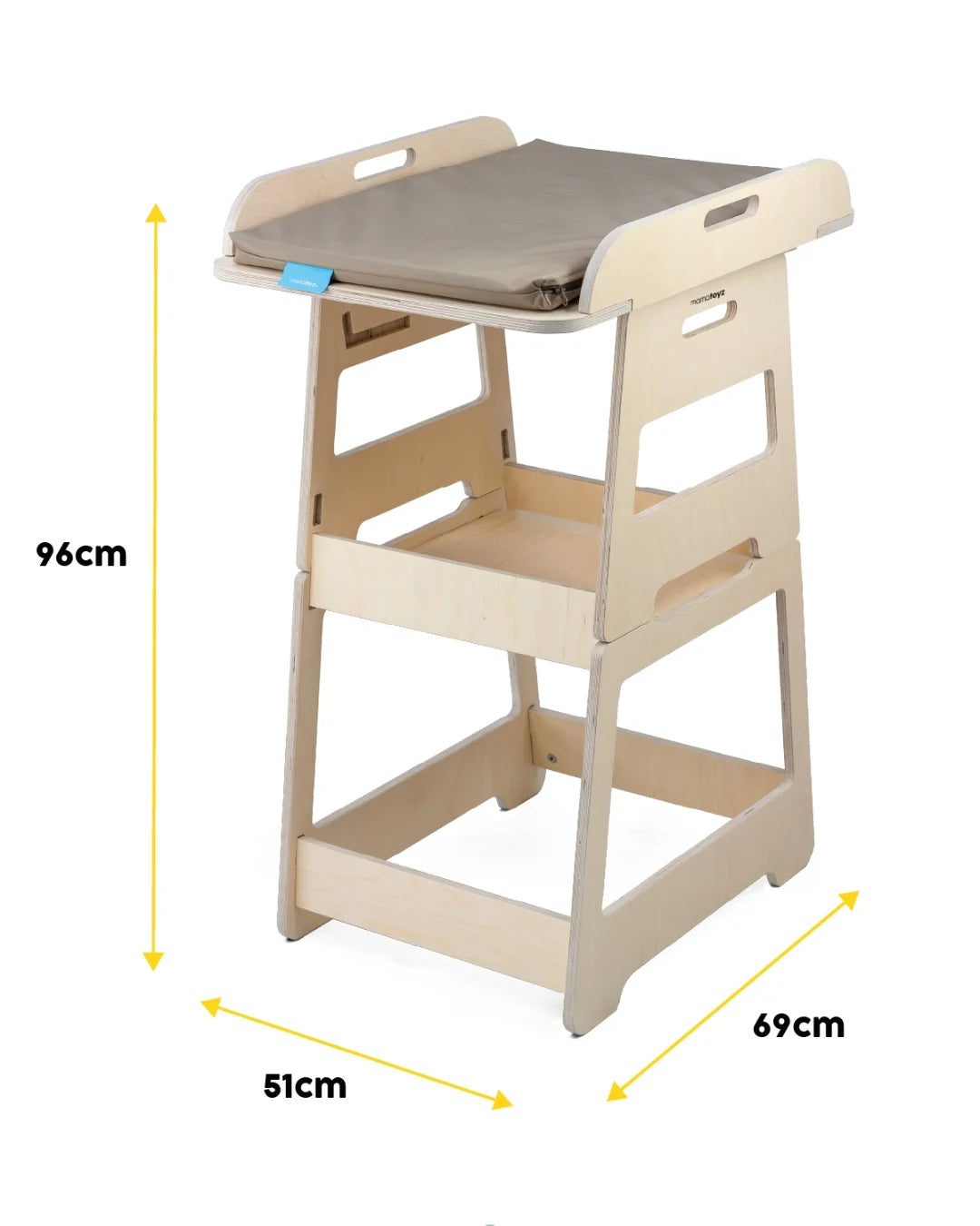 Changy 2-in-1 Baby Changing Dresser & Activity Table