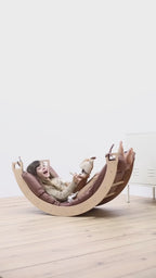 Larisa & Pumpkin Climbing Arch + Pillow
