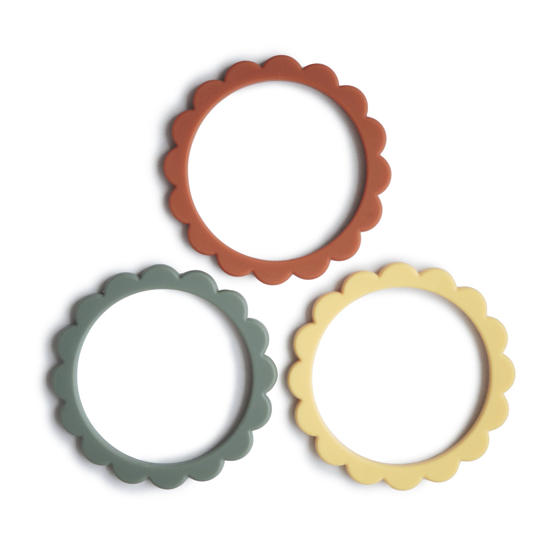 Mushie Teether Bracelet Flower