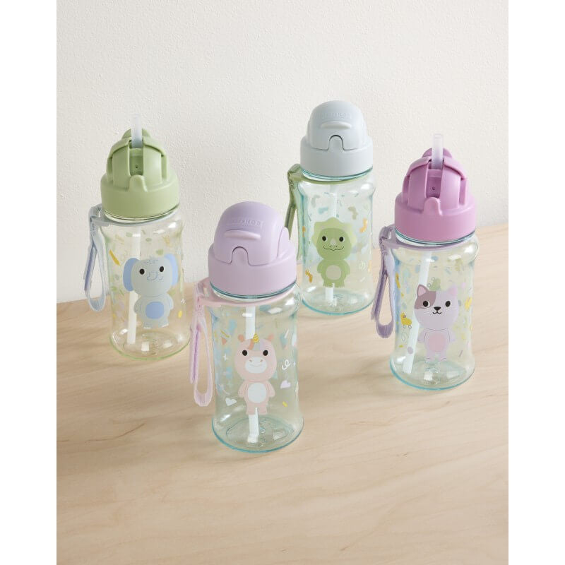 Skip Hop Besties Squad Tritan Renew Straw Bottle Unicorn