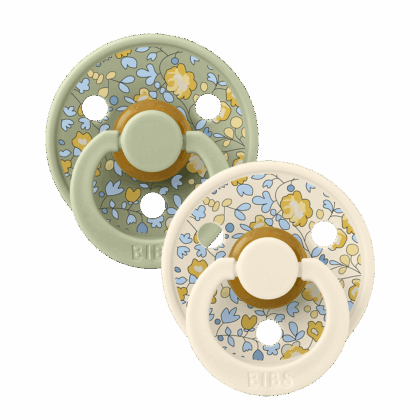 Bibs Pacifier x Liberty Collection Sage Mix