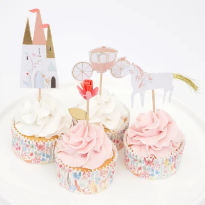 Meri Meri Princess Cupcake Kit (24 toppers)