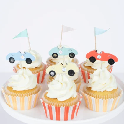 Meri Meri Race Cars Cupcake Kit (x24)