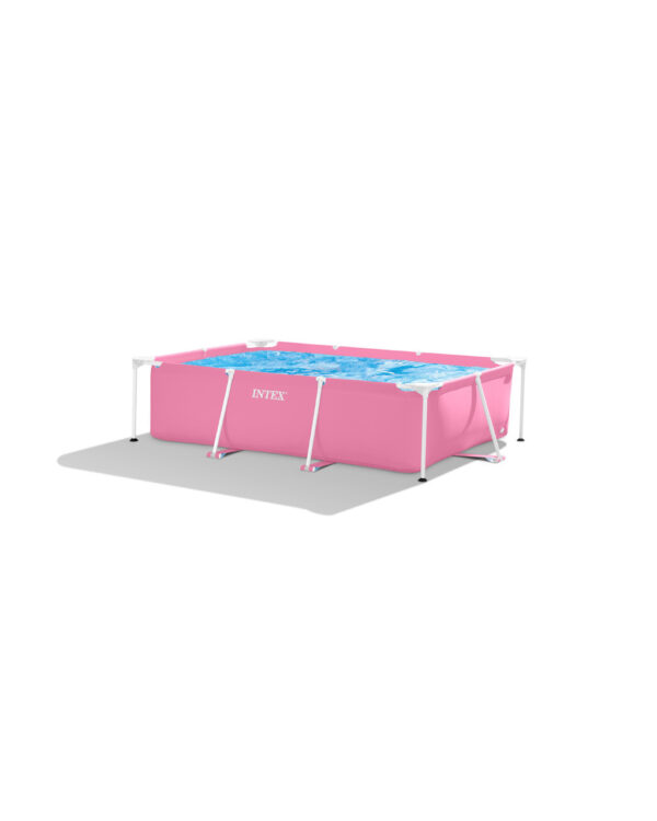 Intex® Pink Rectangular Frame Above Ground Pool
