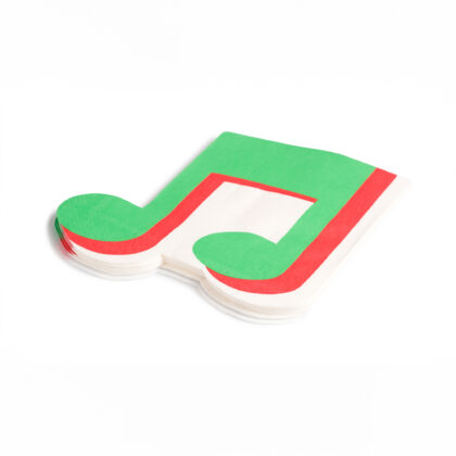 En Folie Music Napkins (x16)