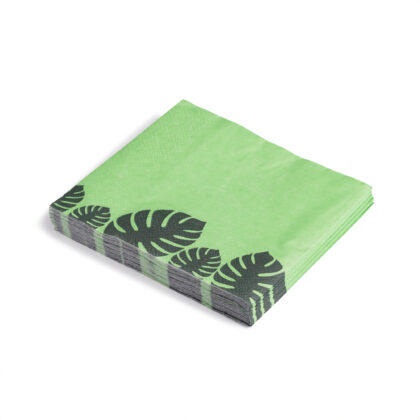 En Folie Jungle Leaves Napkins (x16)