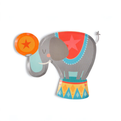 En Folie Birthday Carnival Circus Plates (X8)