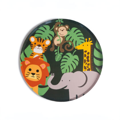 En Folie Jungle Plates (x8)