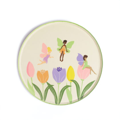 En Folie Fairies Plates (x8)