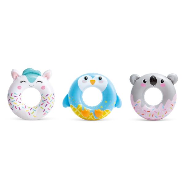 Intex® Cute Animal Inflatable Swim Rings