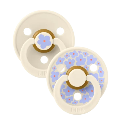 Bibs Pacifier STUDIO Collection Jasmine Ivory Mix