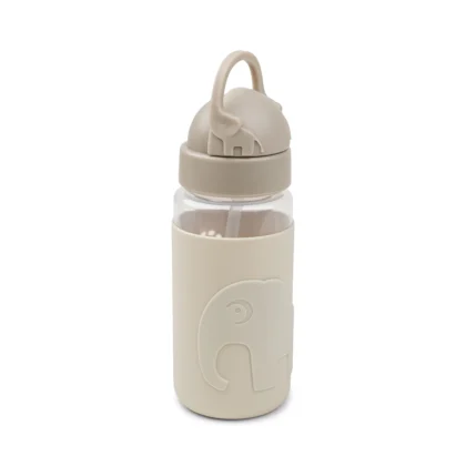 Done By Deer Easy-Grip Straw Bottle Elphee Sand 350ml