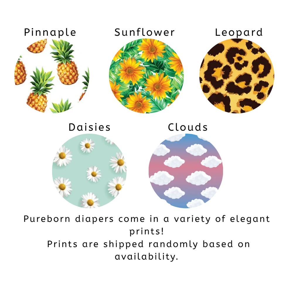 PureBorn Organic Bamboo Diapers Double Pack - Image 10