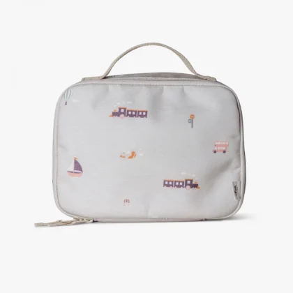 Citron Vehicles Insulated Square Lunch Bag