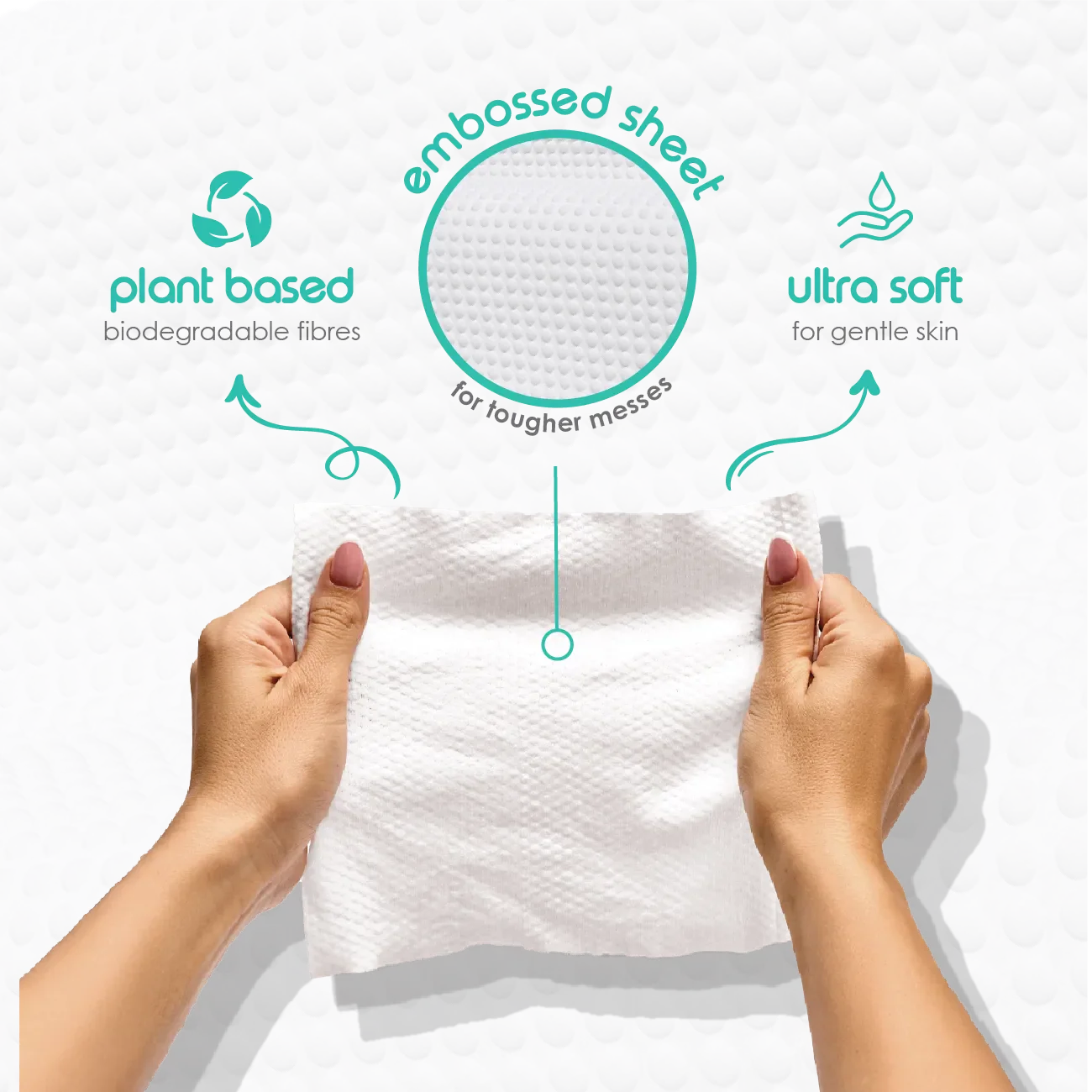 Pureborn Pure Moisture Wipes with Prebiotic & Probiotic Complex - Image 6