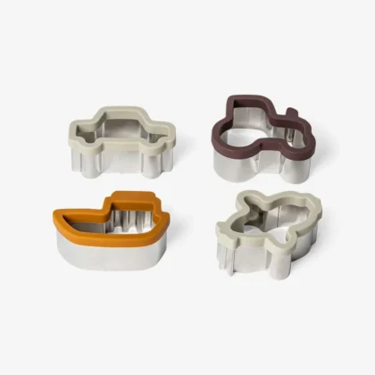 Citron Vehicles Sandwich Cutters Set of 4