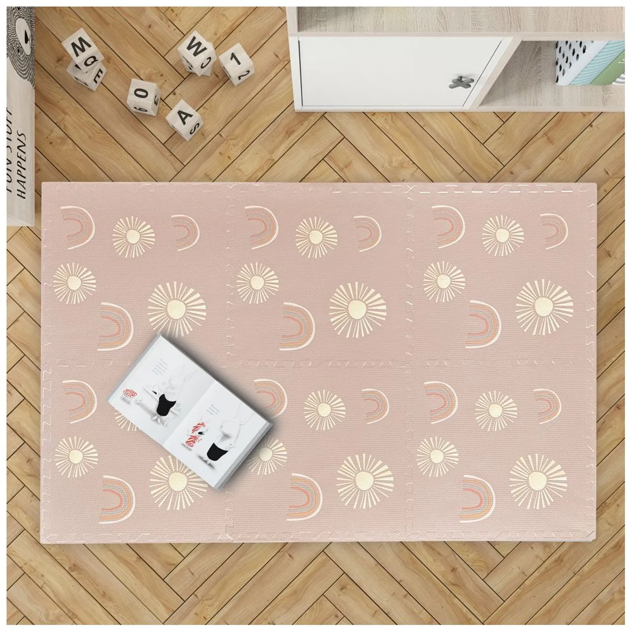 Bumble & Bird Foam Play Mat Rainbow - Image 8