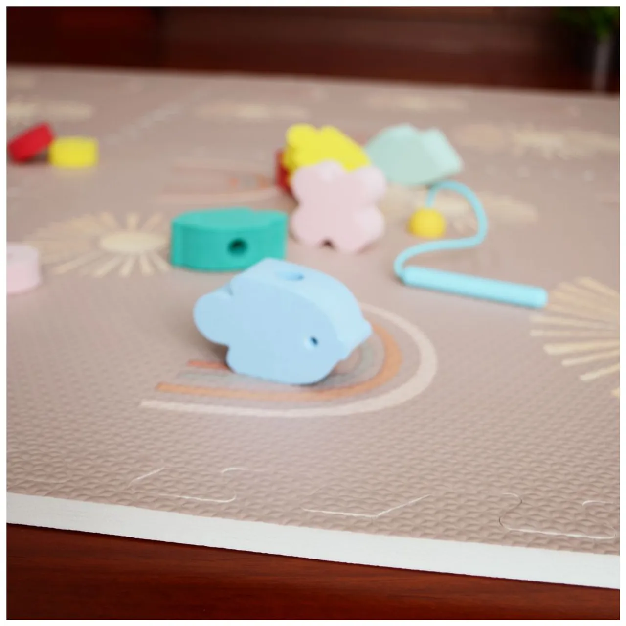 Bumble & Bird Foam Play Mat Rainbow - Image 4